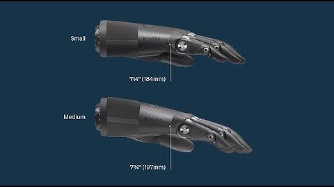 TASKA CX™ Tech Tips: Differences between small and medium CX hands