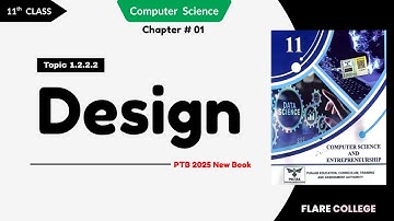 Design Phase in SDLC | 11th Class (1st Year) Computer Science