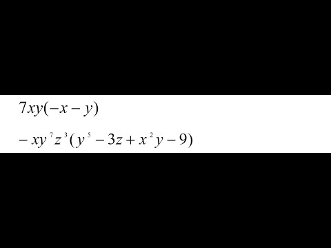 How to Multiply Polynomials | Algebra Tutorial 08 - YouTube