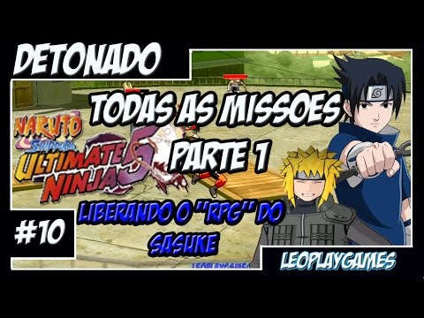 Detonado Naruto Ultimate Ninja 5 como desbloquear sasuke uchiha