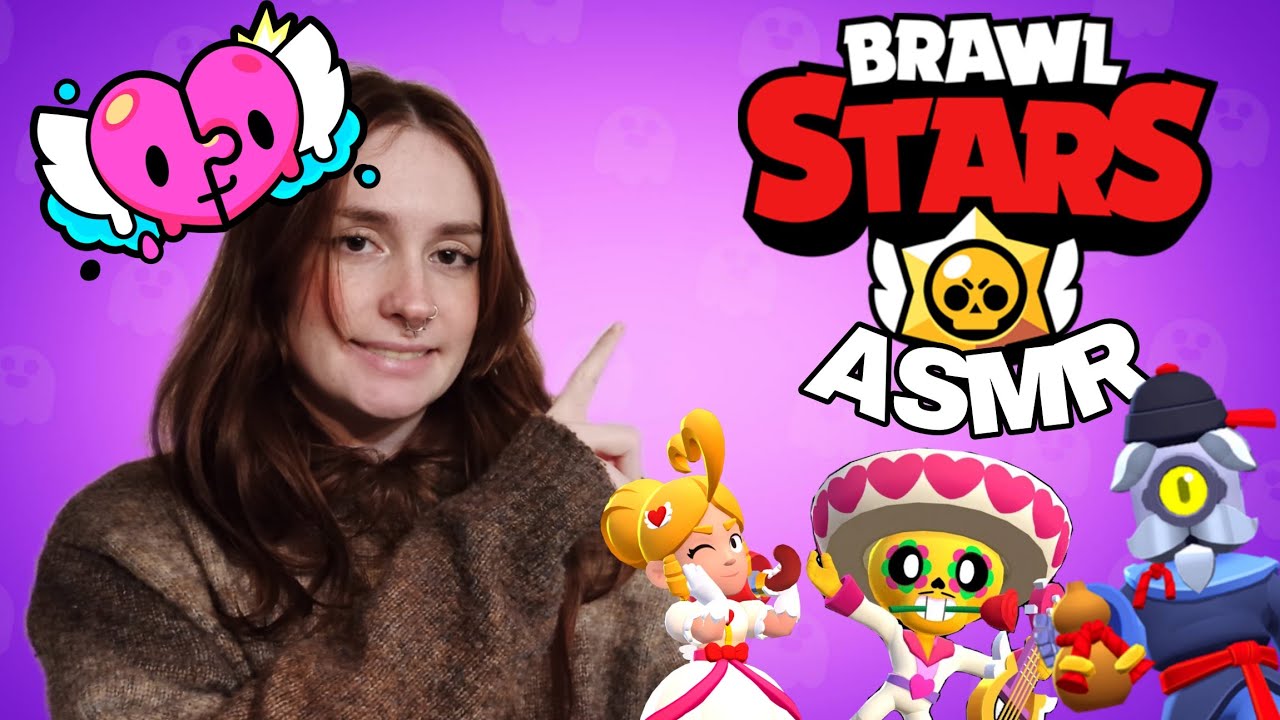 ASMR BRAWLSTARS PLEIN DE NOUVEAUX SKINS POUR LE DÉFI SAINT-VALENTIN 🤑 (-200 gemmes mdrrr )