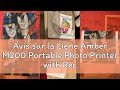 Avis sur la Liene Amber M200 Portable Photo Printer with Rechargeable Battery WiFi Photo Printer wit