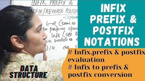Infix, Prefix and Postfix Notations | Evaluation and Conversion of Notations | Data Structure #40