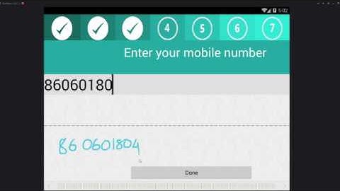 Demo alpha prototype