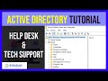  active directory training for beginners  help desk and technical support