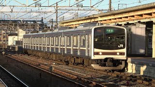 2021/12/25 宇都宮線 205系 Y2編成 宝積寺駅 | JR East Utsunomiya Line: 205 Series Y2 Set at Hoshakuji