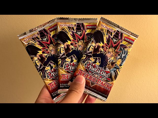 retro pack 1 reprint booster box Yu-Gi-Oh! - 2 The drop rates for the foil cards are double that of the original version Opening Konami's Reprint of Retro