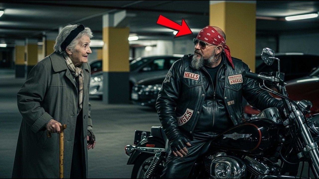 Limping 79-year-old asked Hells Angels to walk her to car—then what happened next...................