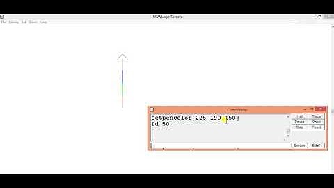 Std3 MSW Logo Pen Control and color command