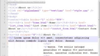 pseudo class on table with html & css in Bangla flv