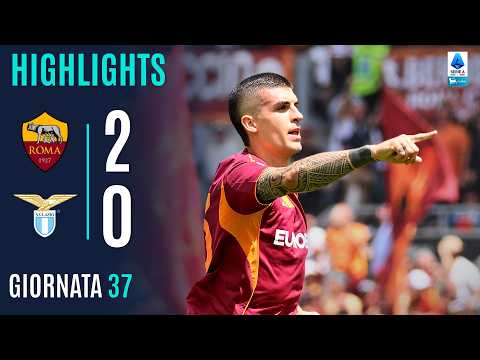 Video La Doppietta di Mancini Decide il Derby | ROMA-LAZIO 2-0 | HIGHLIGHTS | SERIE A ENILIVE 2025/26