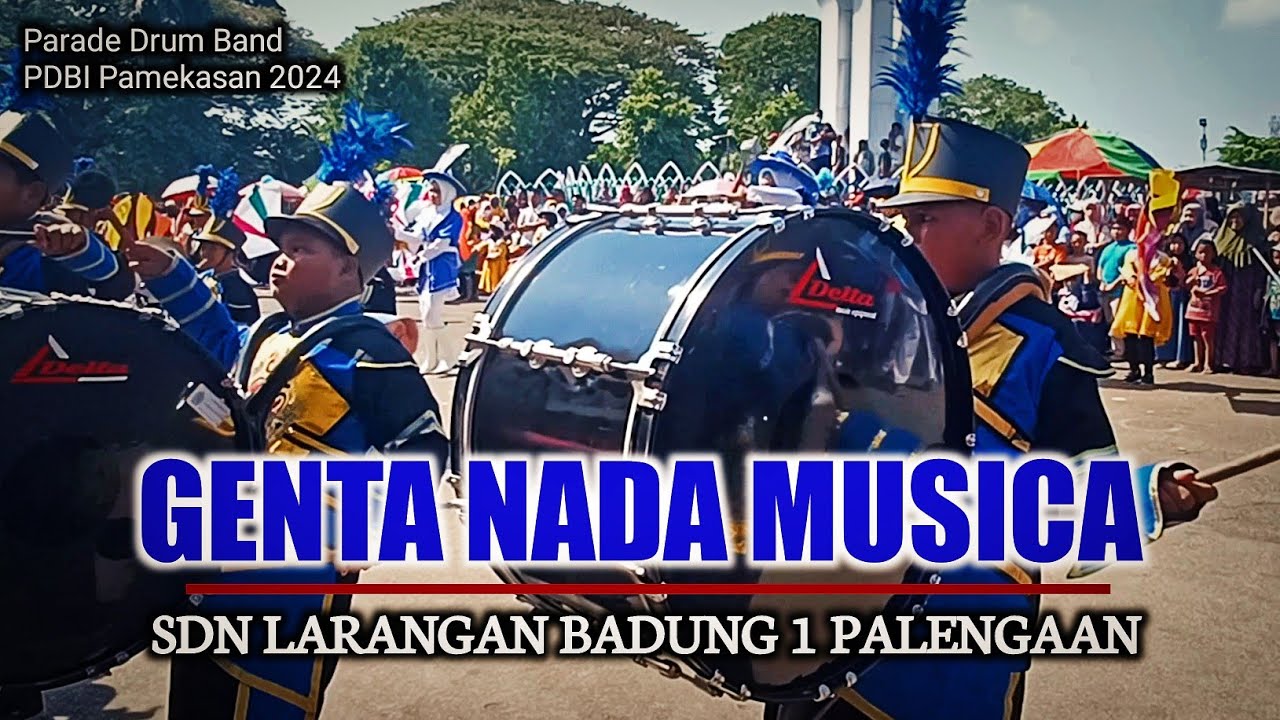 NOMOR URUT 10.// SDN LARANGAN BADUNG 1 PALENGAAN. PARADE DRUM BAND PDBI 2024
