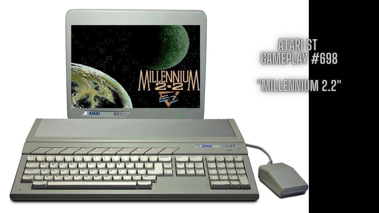 Millennium 2.2 Sur Atari ST – 1989 – Electric Dreams – Complet Et Testé – Très Bon état