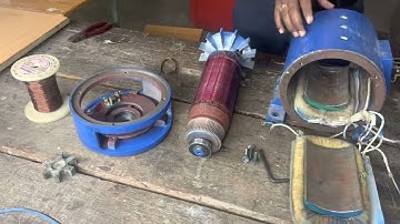 Practical class 2nd year Electrician/wireman// DC Machine ke parts in Hindi DC motor&generator parts