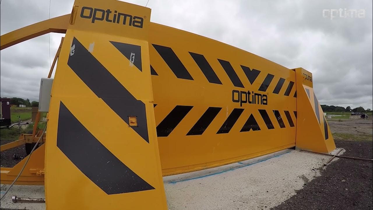 Optima Crash Rated Sliding Gate YouTube