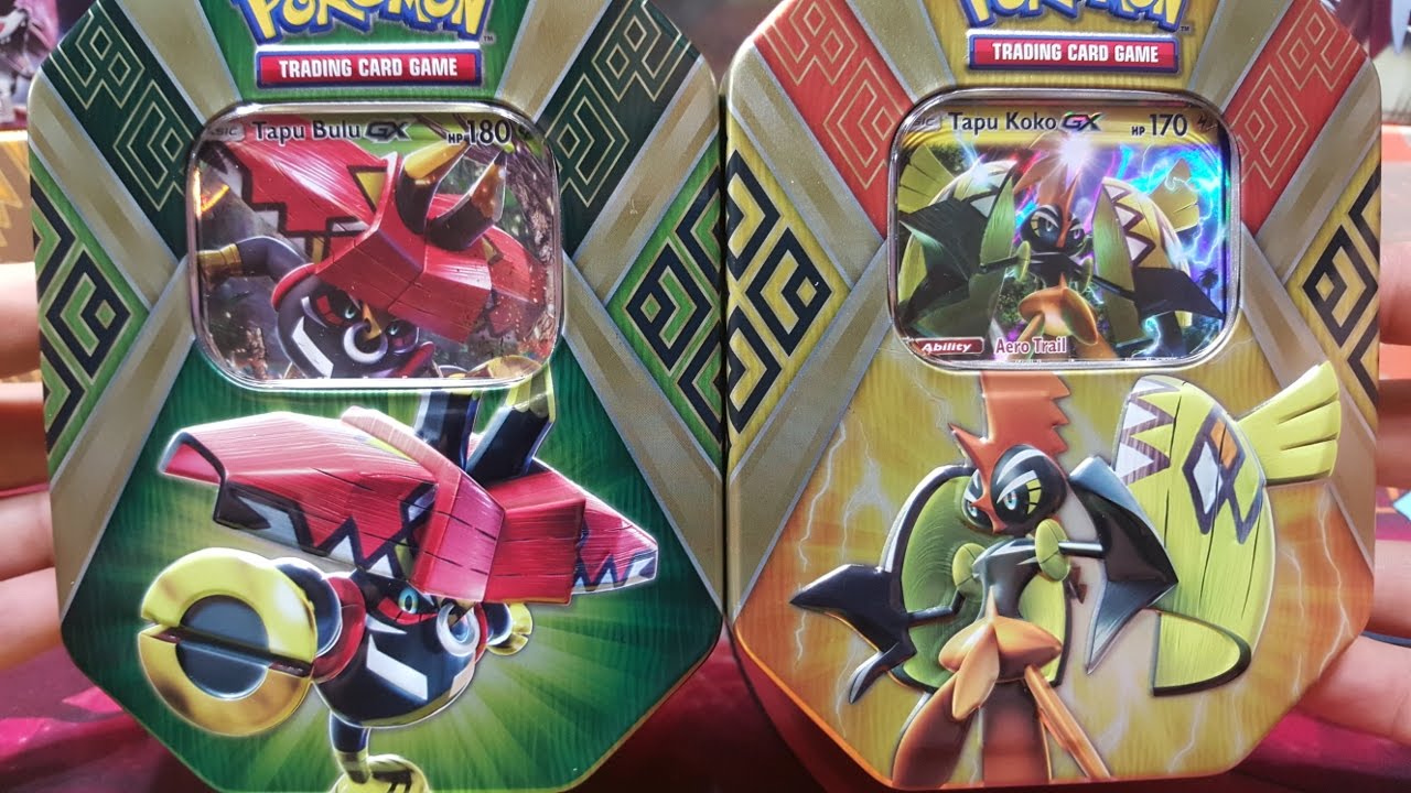 Pokémon TCG: Island Guardians Tin with Tapu Koko-GX