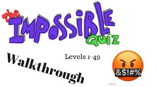 The Imposible Quiz Answers 1-49