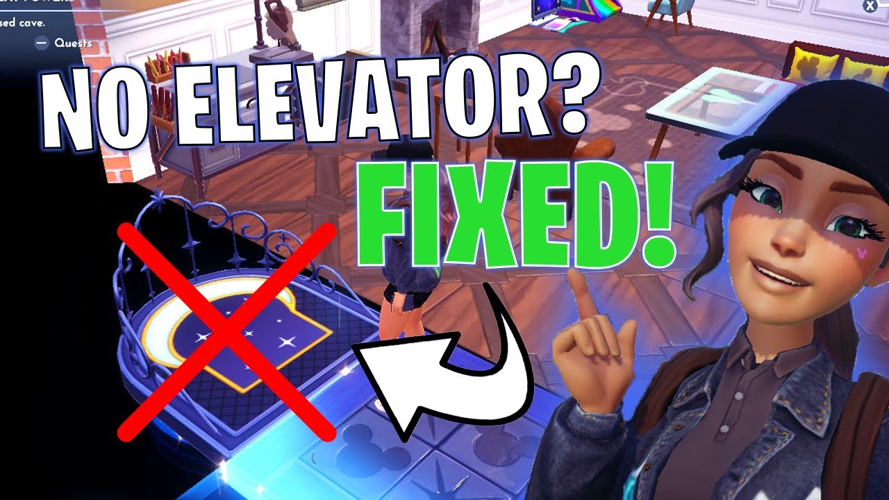 UPGRADING INTERIOR & EXTERIOR HOME no elevator fix in Disney Dreamlight