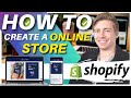 How to setup design  launch a shopify store 2024  ultimate shopify tutorial