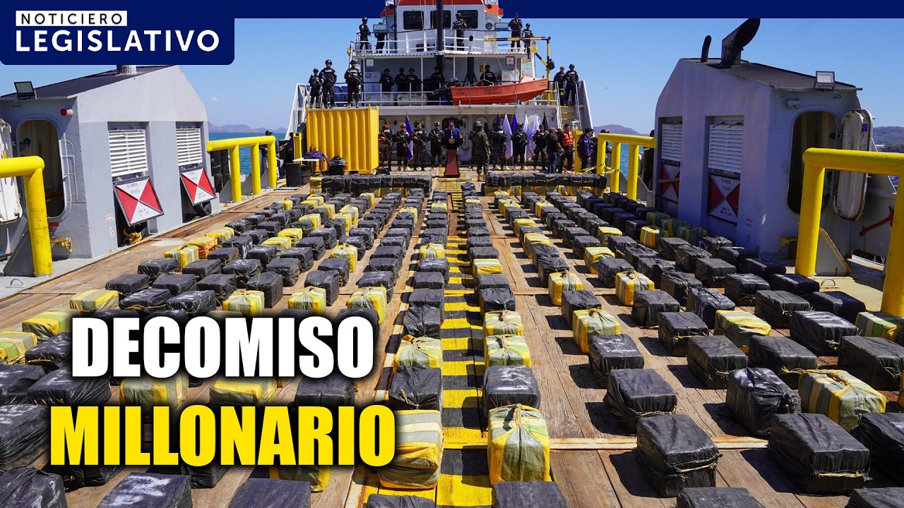 Autoridades presentan histórico decomiso de droga en alta mar | Noticiero Estelar - 19 febrero 2026