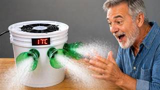 DIY Super homemade air conditioning that even freezes penguins! Amazing
