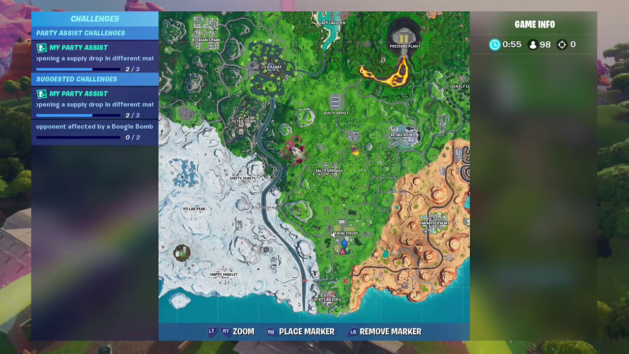 Season X week 5 secret battle star