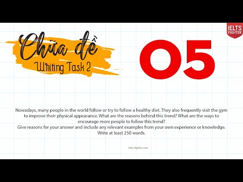 Video Cùng luyện đề Writing Task 2 nào các bạn ơi, đề thật... - youtube