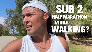 Can I Walk Run a Sub 2 Hour Half Marathon?!