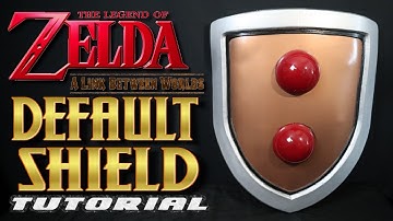 Zelda DIY Cosplay Shield Tutorial (A Link Between Worlds Default Shield)