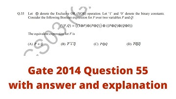 previous year gate questions on logic gates  2014 1 marks