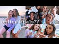 COLLEGE FINALS WEEK IN MY LIFE | hair dying, sunsets, studying