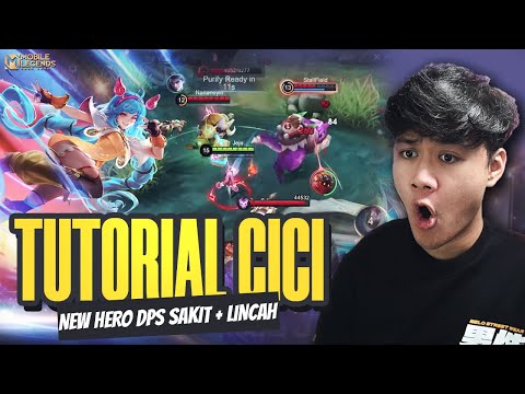 TUTORIAL CICI JUNGLER NEW HERO OP! ROTASI, BUILD, CARA WAR PAKE CICI 