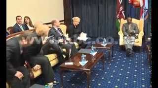 President Kenyatta in talks with US delegation