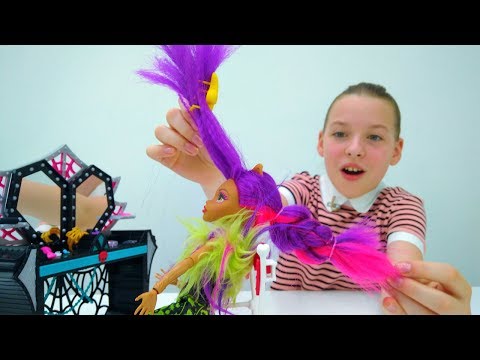 #МонстерХай мультик: ВЕЧЕРИНКА 🎵 игры Одевалки #КуклаХай 👗 прическа и макияж в видео для девочек #МонстерХай мультик: ВЕЧЕРИНКА 🎵 игры Одевалки #КуклаХай 👗 прическа и макияж в видео для девочек