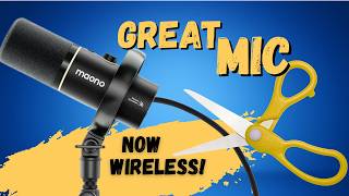 Maono PD200W Microphone - Great Mic Now WIRELESS!! @MrAyrit