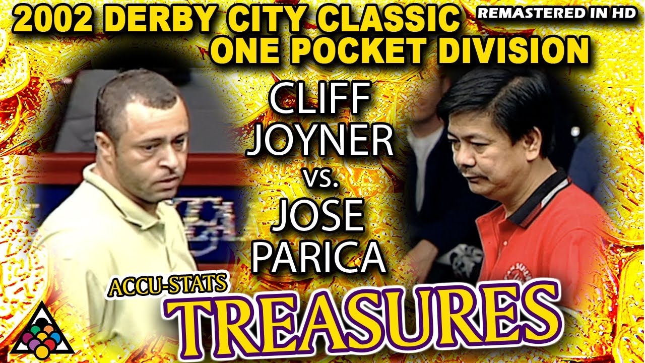 КЛИФФ ДЖОЙНЕР против ХОСЕ ПАРИКИ - 2002 Derby City Classic One Pocket Division