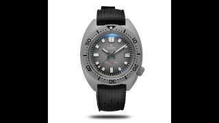Rdunae Retangula Vintage Turtle 6105-8000 Dive Watch