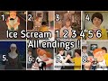 Ice Scream 1 2 3 4 5 6 all endings