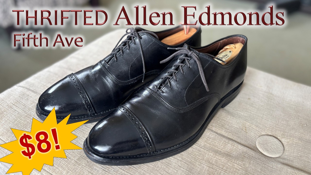 День покупок в секонд-хенде: поклонники бренда Dainite Allen Edmonds приобрели новые туфли на каб...