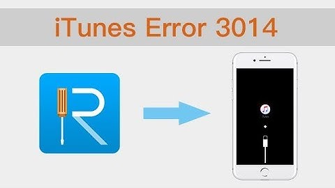 How to Restore iPhone 11/X/8 with iTunes Error 3014/3104. No Data Loss 2017