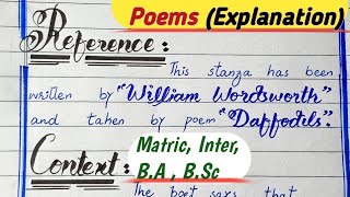 English Paper Presentation For Board Exams| How to write Explanation with Reference to the Context|