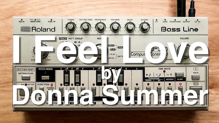The Bass Line Of I Feel Love On A TB-303