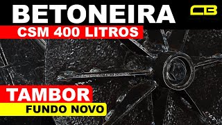 Fundo de Tambor Novo - Betoneira CSM 400 litros