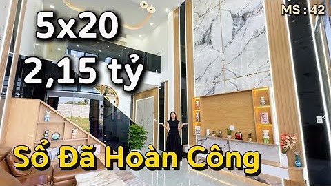 💛 Nhà Đẹp 5x20 – Sổ Riêng Hoàn Công – 2,15 Tỷ | Phương Hiền Bán Nhà Bình Chánh