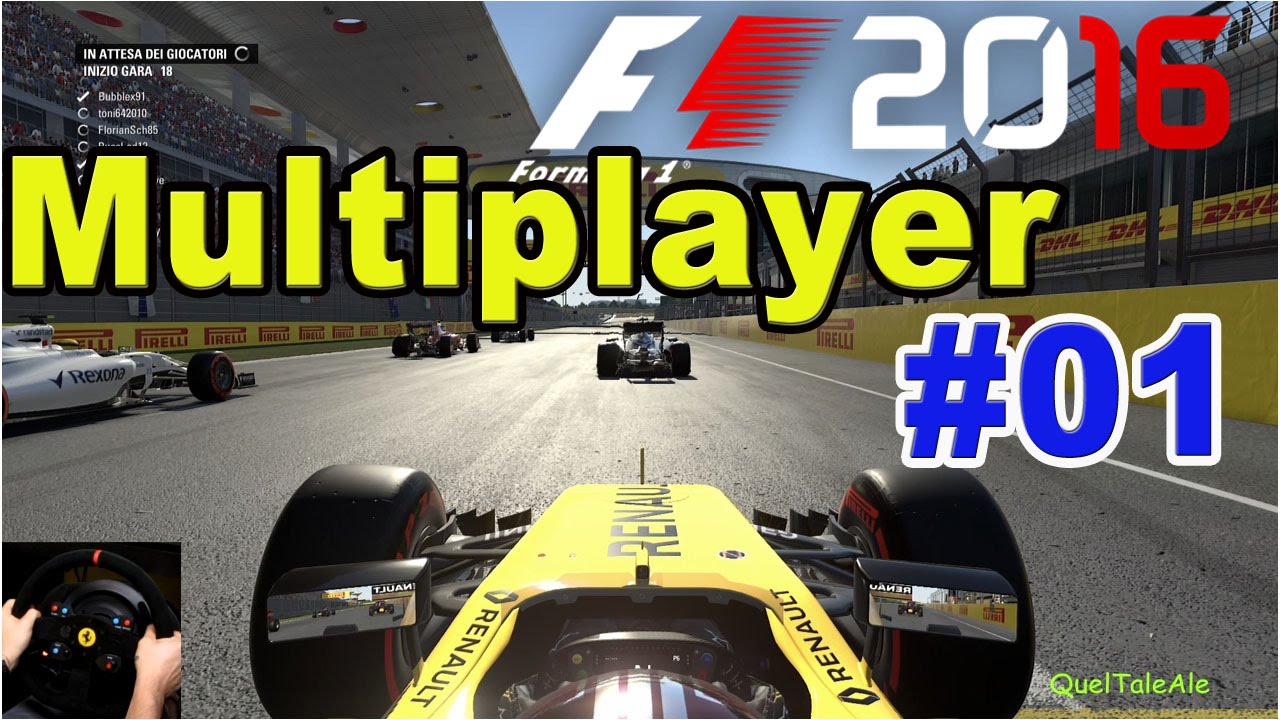 F1 2016 - PS4 Gameplay ITA - T300 - Multiplayer #01 - Proviamo lonline