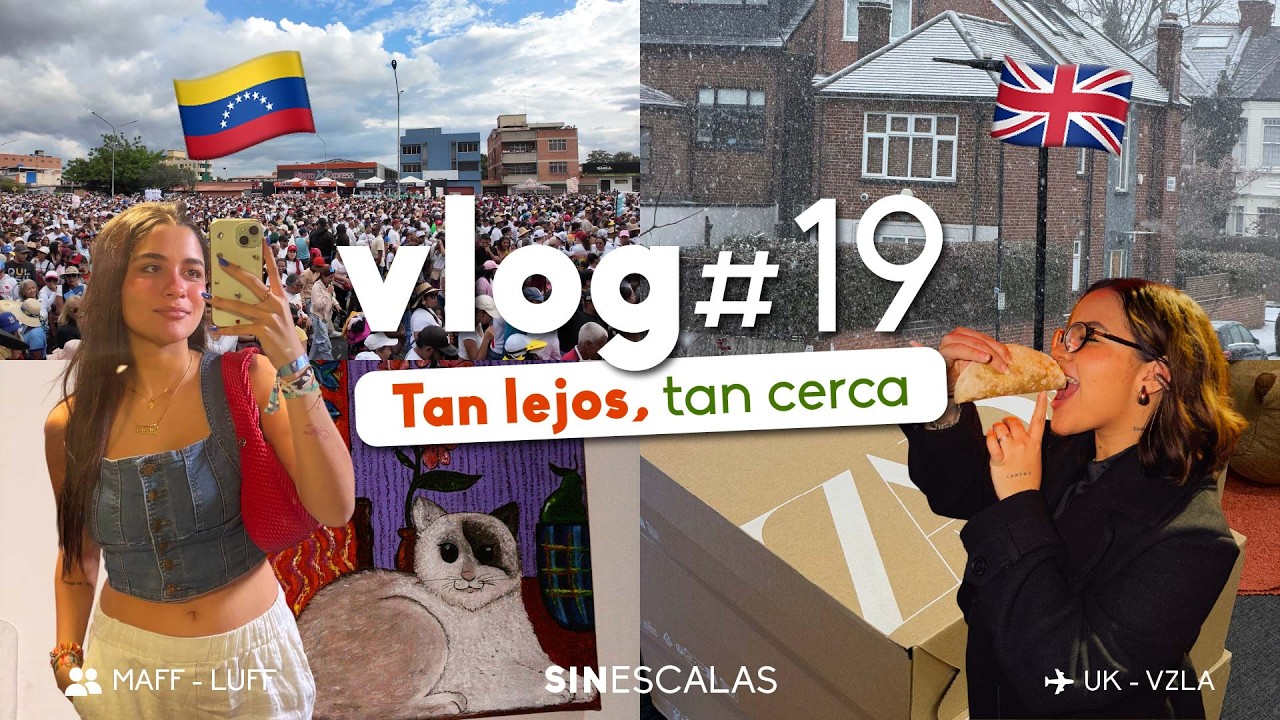 Nuestras realidades en Londres y Venezuela: Lo que nos dejó este mes🇬🇧🇻🇪| vlog #19