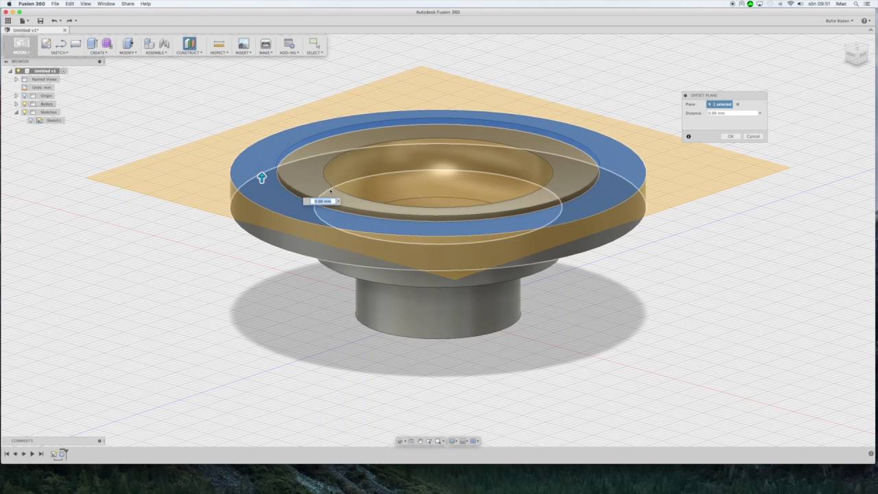 Autodesk Fusion 360 making cylinder head inserts YouTube