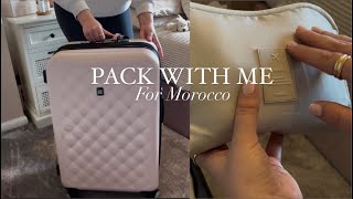 PACK WITH ME FOR MOROCCO | HOLIDAY PACKING