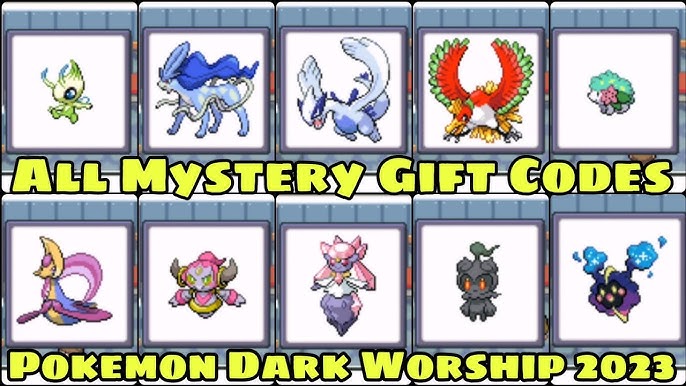 ITEMS CHEAT - POKEMON DARK WORKSHIP 2023 