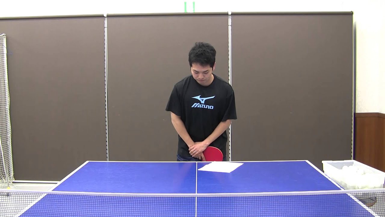YGサーブを覚える3つのポイント【卓球知恵袋】